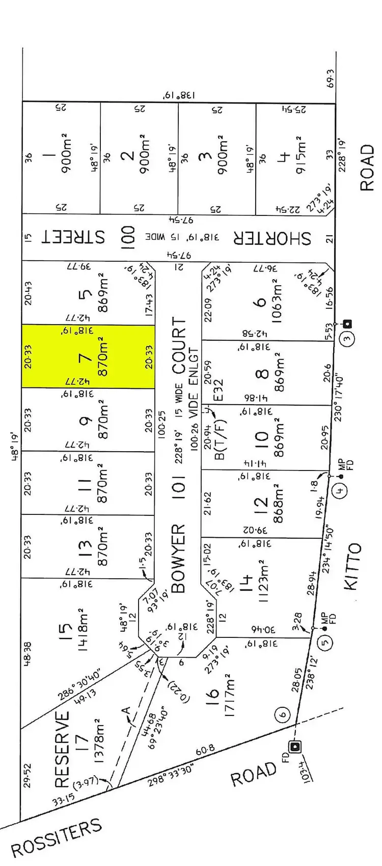 Floorplan of Homely land listing, 11 (Lot 7) Bowyer Court, Moonta Bay SA 5558