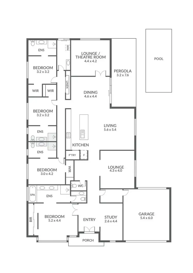 Floorplan of Homely house listing, 10 Alvis Close, Taylors Hill VIC 3037