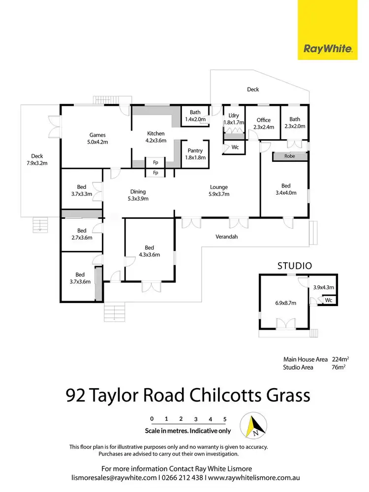 Floorplan of Homely house listing, 92 Taylor Road, Chilcotts Grass NSW 2480