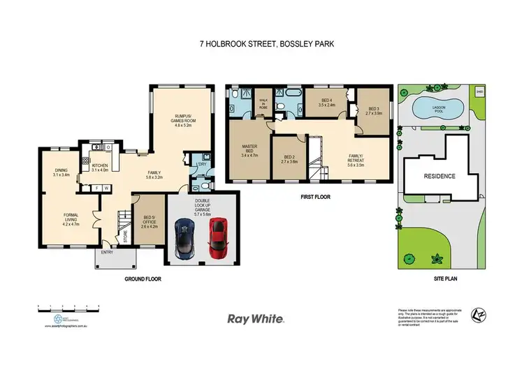 Floorplan of Homely house listing, 7 Holbrook Street, Bossley Park NSW 2176