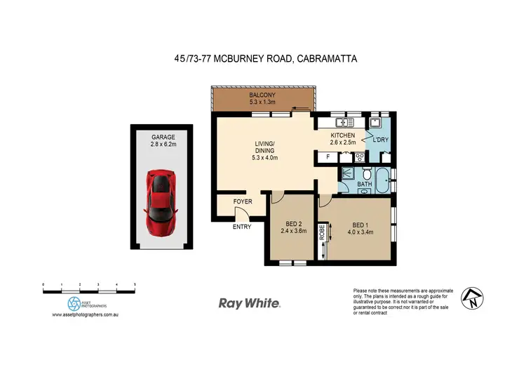 Floorplan of Homely unit listing, 45/73-77 McBurney Road, Cabramatta NSW 2166