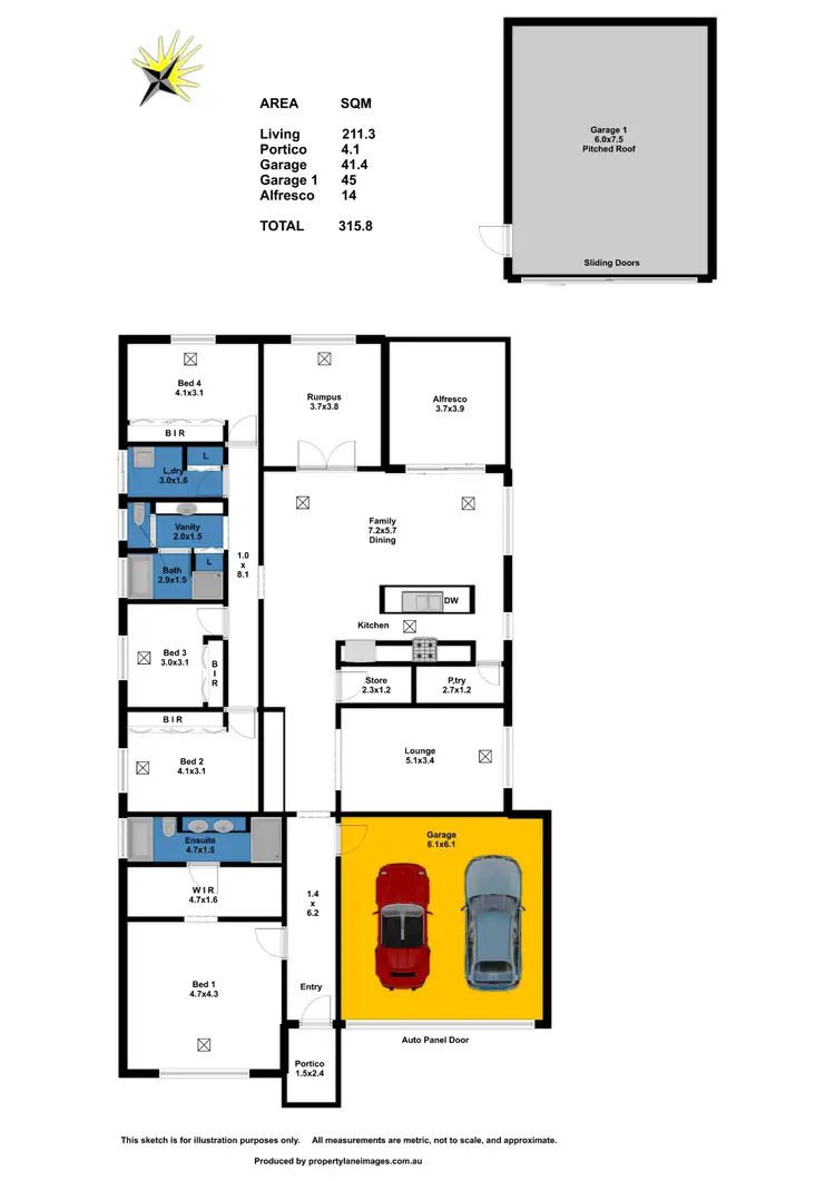 Floorplan of Homely house listing, 67 Haines Road, Willaston SA 5118