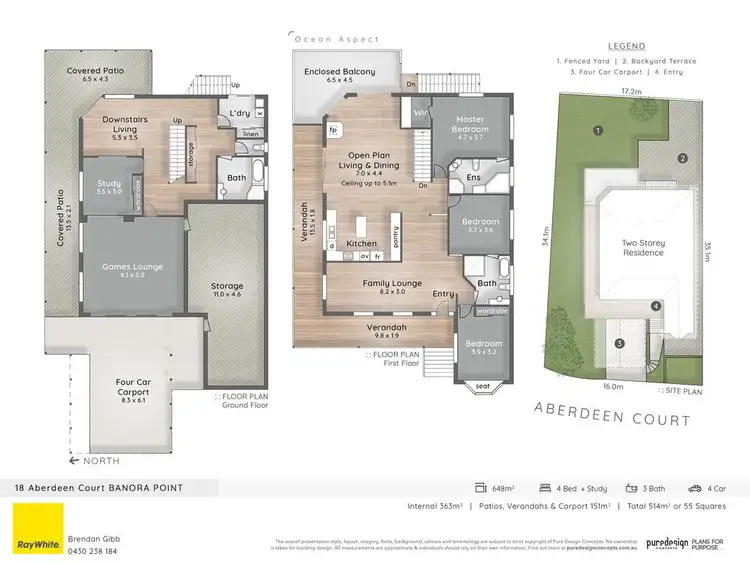 Floorplan of Homely house listing, 18 Aberdeen Court, Banora Point NSW 2486