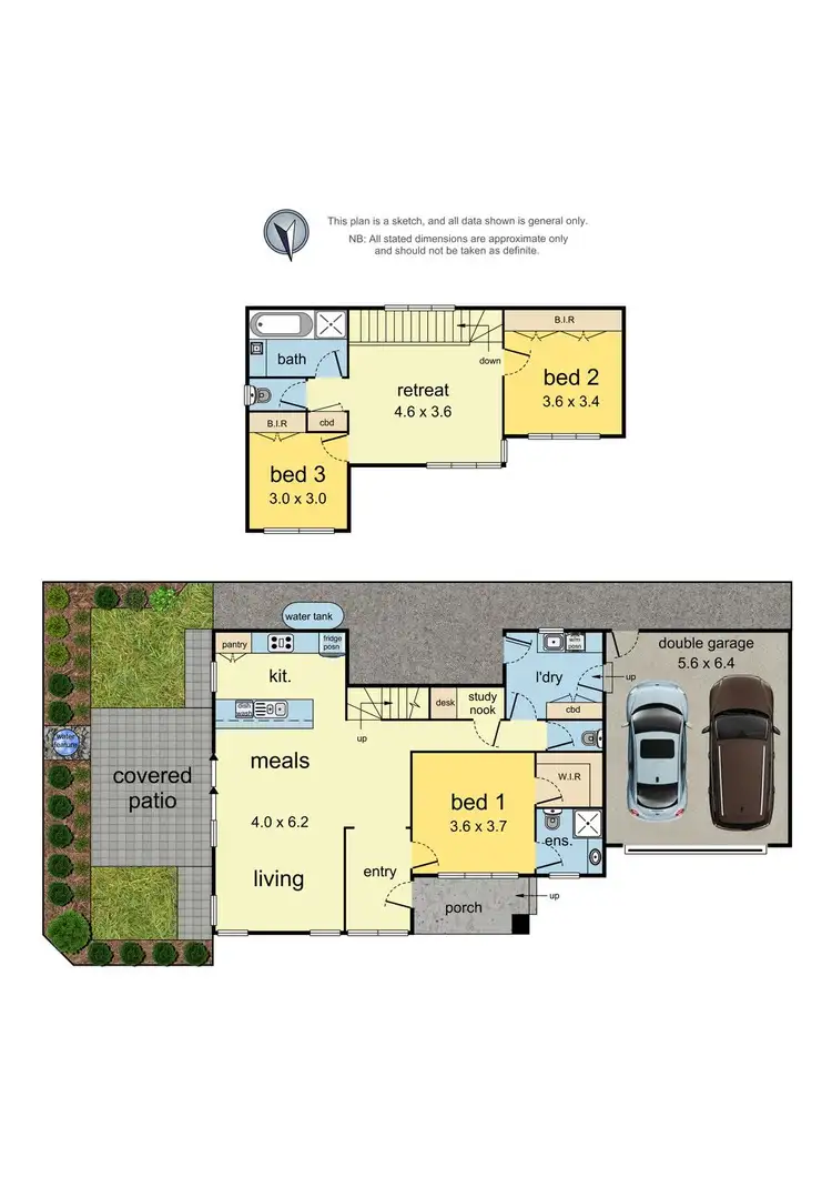 Floorplan of Homely townhouse listing, 7/160 Warrandyte Road, Ringwood North VIC 3134