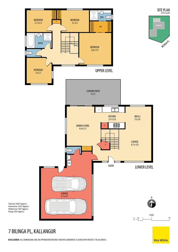 Floorplan of Homely house listing, 7 Bilinga Place, Kallangur QLD 4503