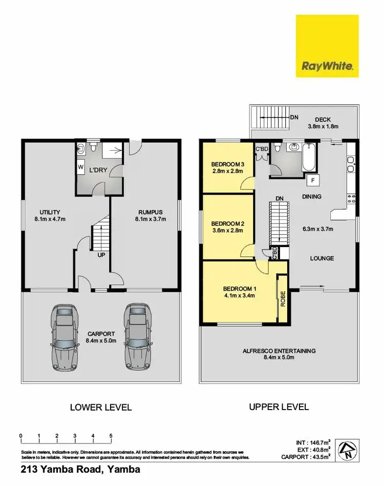 Floorplan of Homely house listing, 213 Yamba Road, Yamba NSW 2464