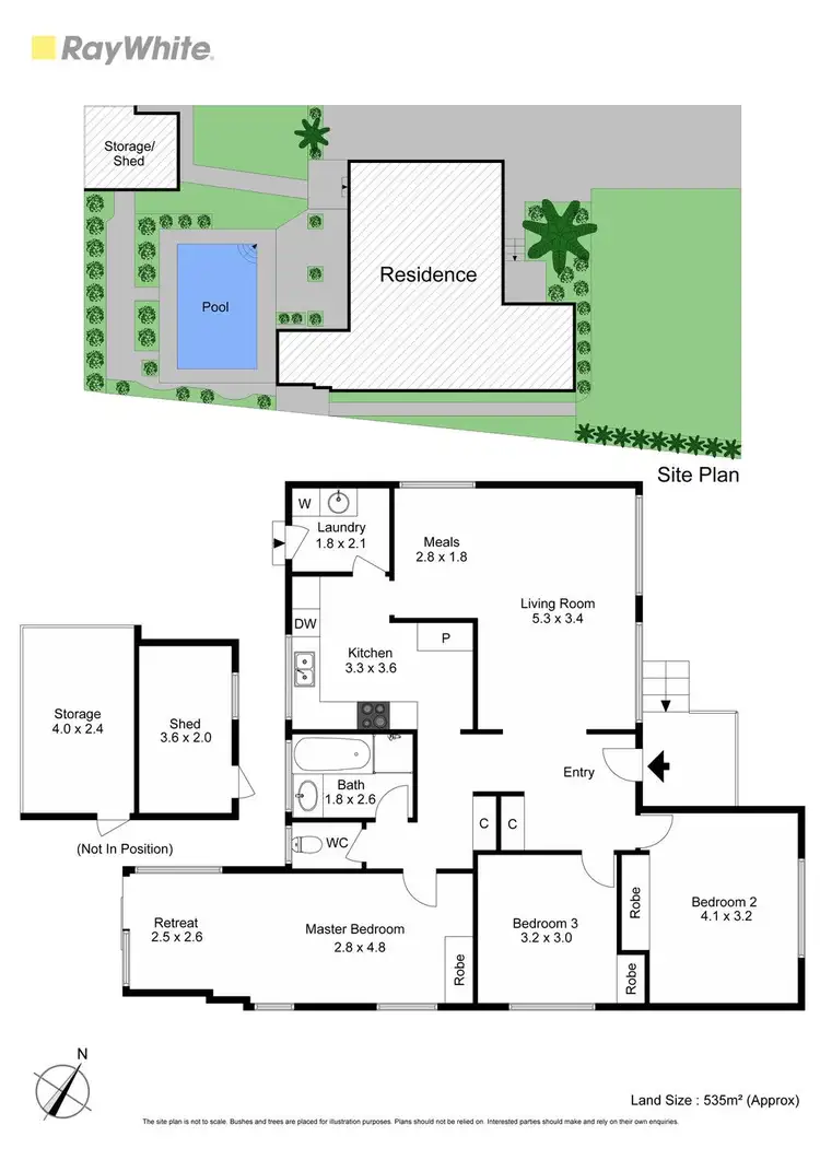 Floorplan of Homely house listing, 4 Hampden Avenue, Frankston VIC 3199