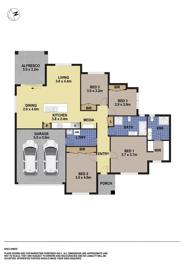 Floorplan of Homely house listing, 31 Grantham Crescent, Denham Court NSW 2565