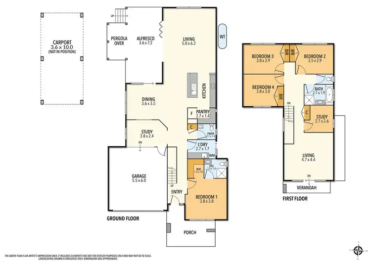 Floorplan of Homely house listing, 9 Cypress Court, Cowes VIC 3922