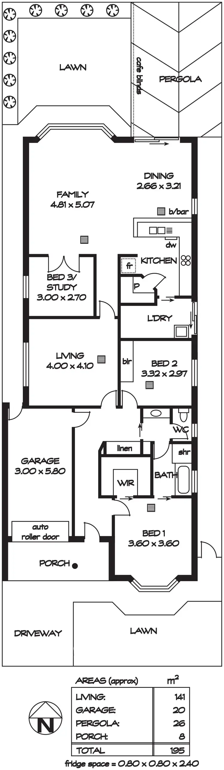 Floorplan of Homely house listing, 5 Wickham Crescent, Oakden SA 5086