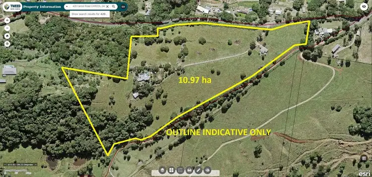 Floorplan of Homely rural property listing, 429 Carool Road, Carool NSW 2486