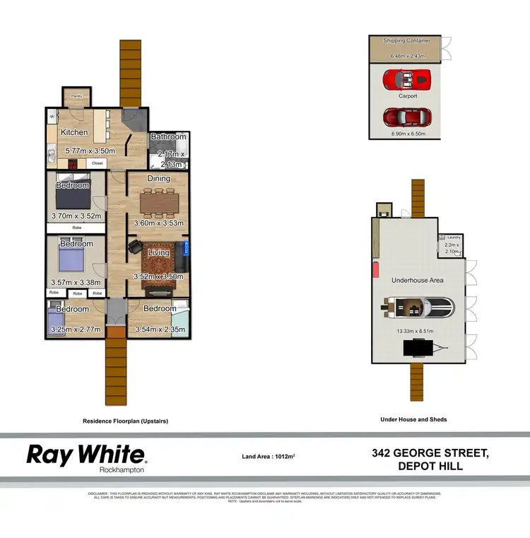 Floorplan of Homely house listing, 342 George Street, Depot Hill QLD 4700