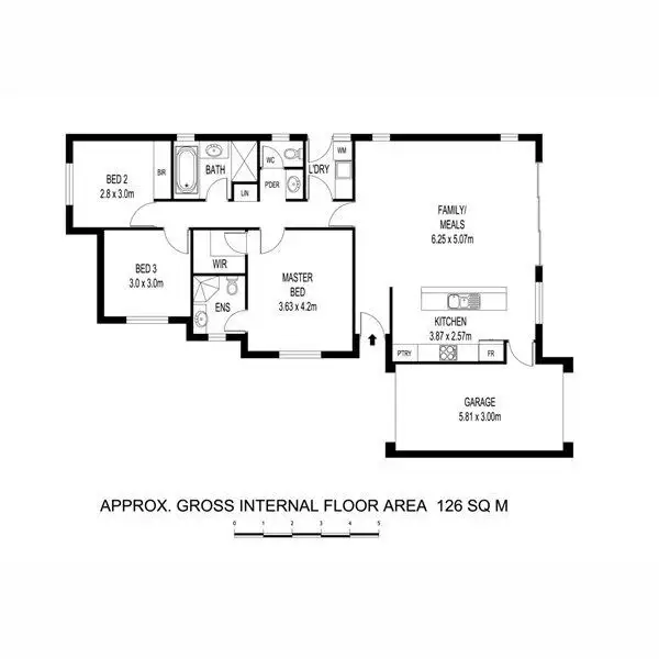 Floorplan of Homely house listing, 86c Brandis Road, Munno Para West SA 5115