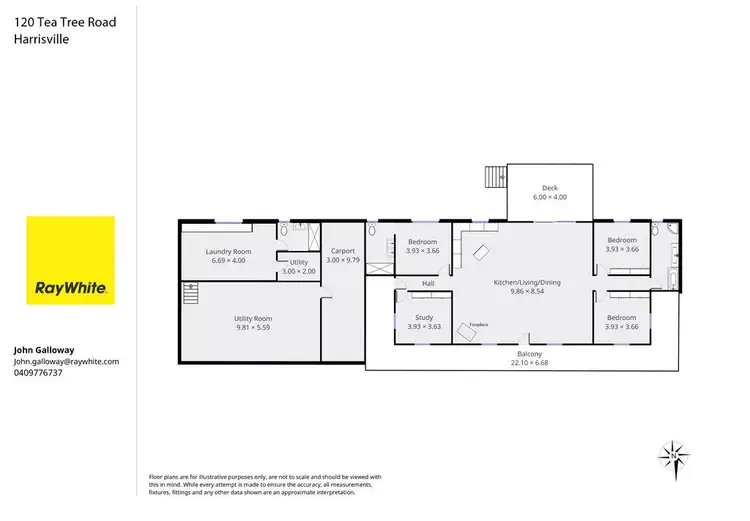 Floorplan of Homely rural property listing, 120 Tea Tree Road, Harrisville QLD 4307