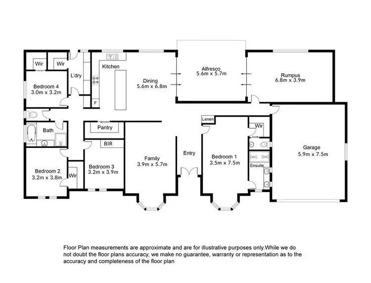Floorplan of Homely house listing, 9 Stuart Court, Mount Gambier SA 5290