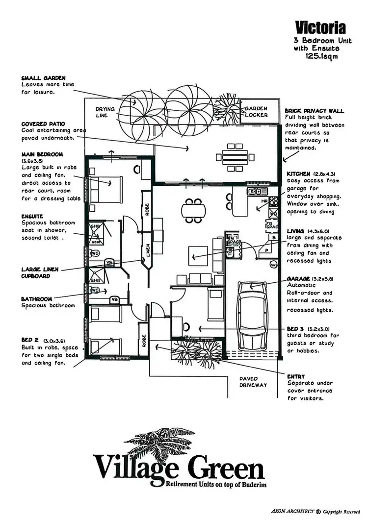 Floorplan of Homely unit listing, 75/83 Lindsay Road, Buderim QLD 4556