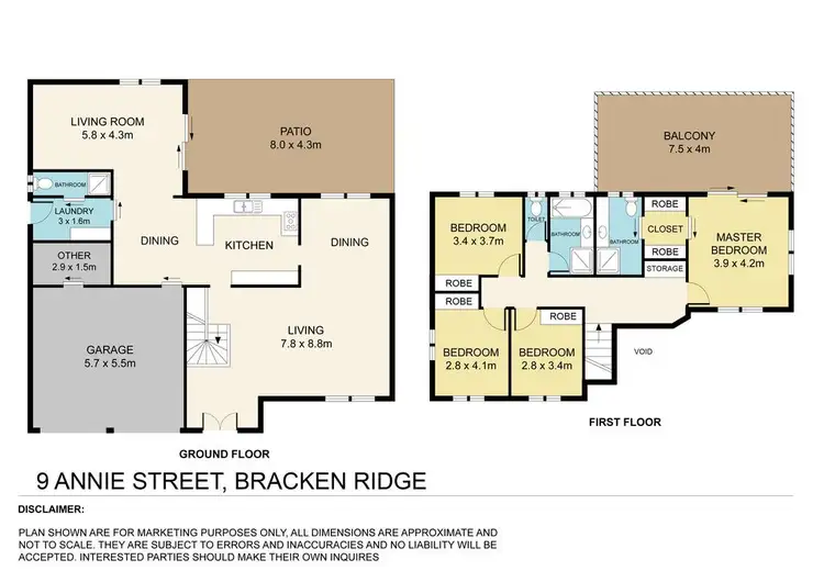 Floorplan of Homely house listing, 9 Annie Street, Bracken Ridge QLD 4017
