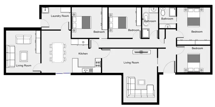 Floorplan of Homely house listing, 3 Carara Court, Mildura VIC 3500