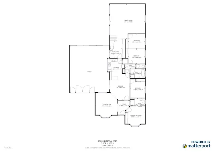 Floorplan of Homely house listing, 24 Guardian Court, Swan Hill VIC 3585