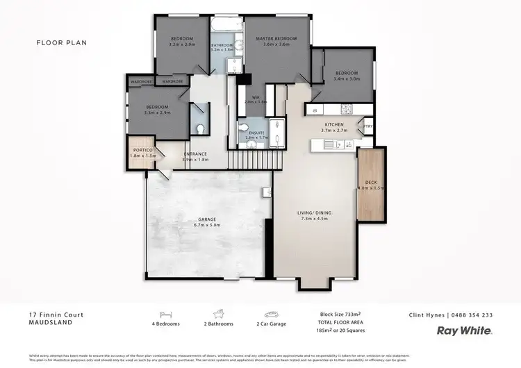 Floorplan of Homely house listing, 17 Finnin Court, Maudsland QLD 4210