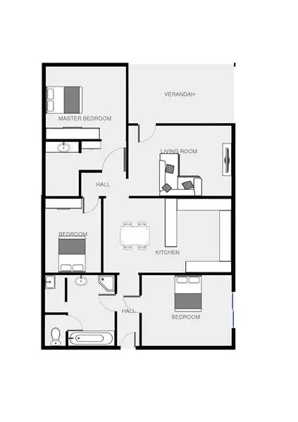 Floorplan of Homely house listing, 22 Steven Street, Mildura VIC 3500