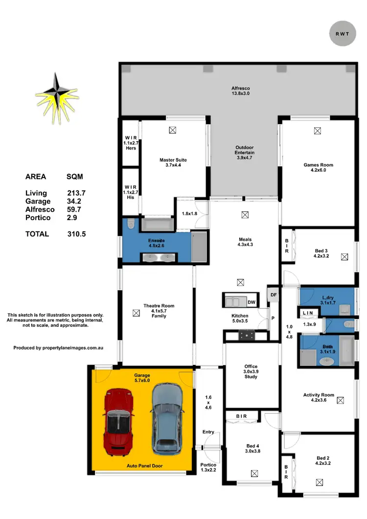 Floorplan of Homely house listing, 15 Henry Turton Circuit, Wasleys SA 5400