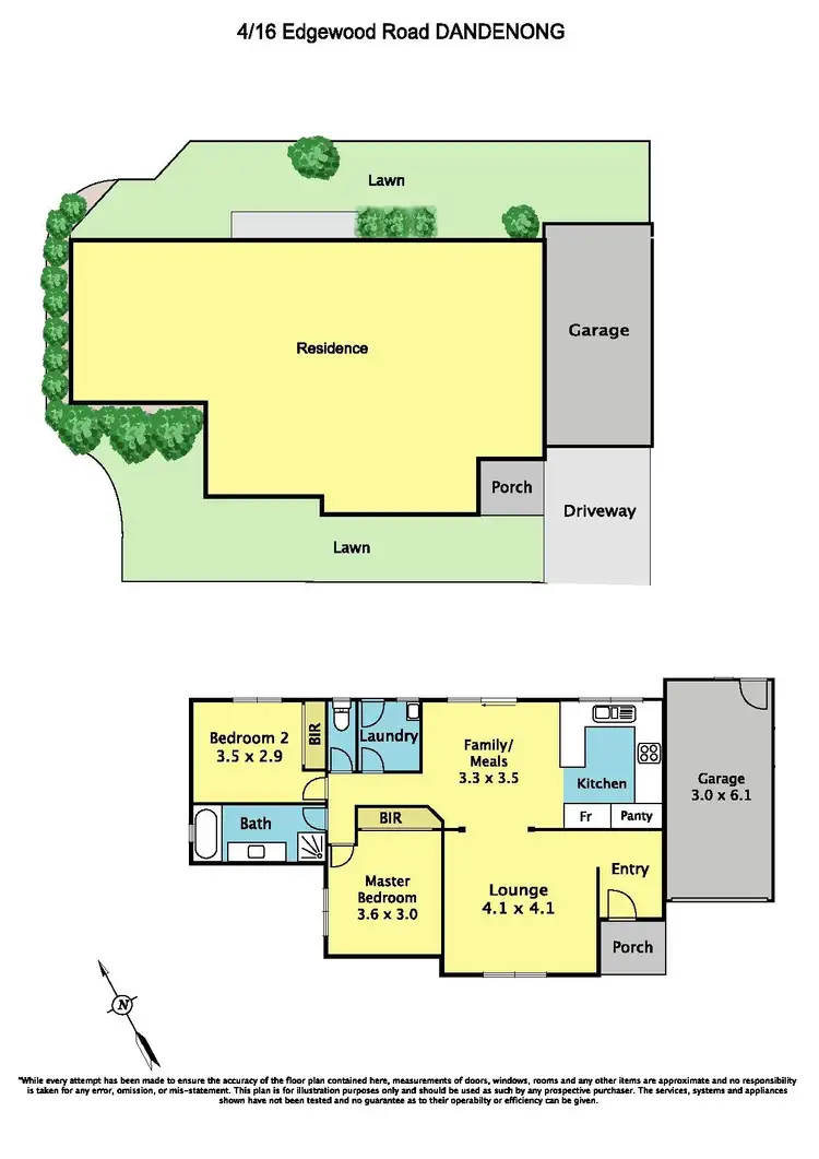 Floorplan of Homely unit listing, 4/16 Edgewood Road, Dandenong VIC 3175
