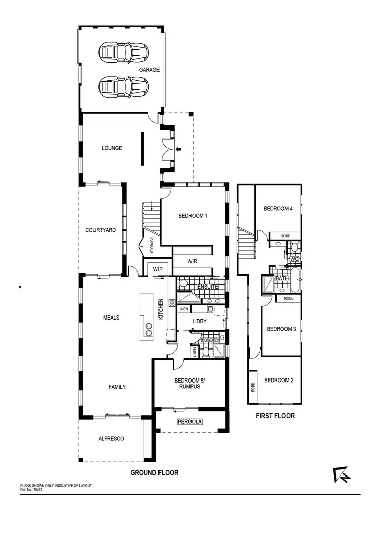 Floorplan of Homely house listing, 94 Gwen Meredith Loop, Franklin ACT 2913