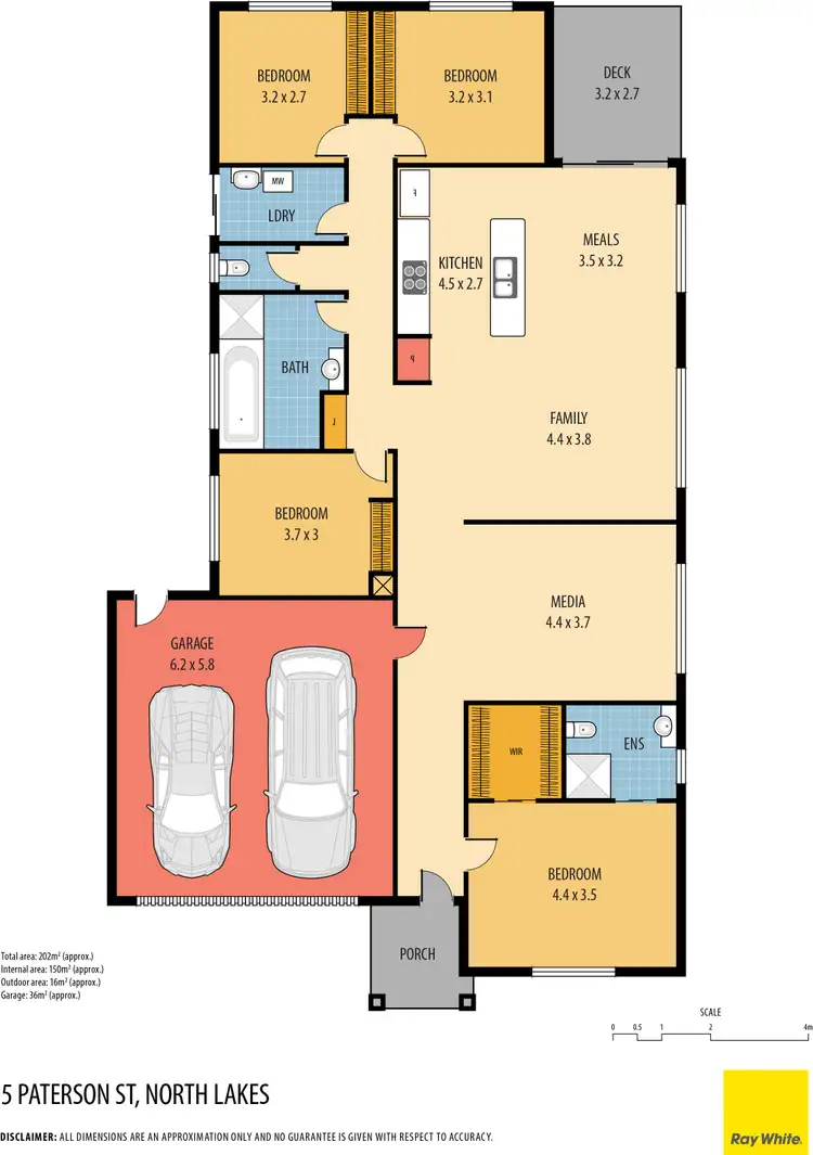Floorplan of Homely house listing, 5 Paterson Street, North Lakes QLD 4509