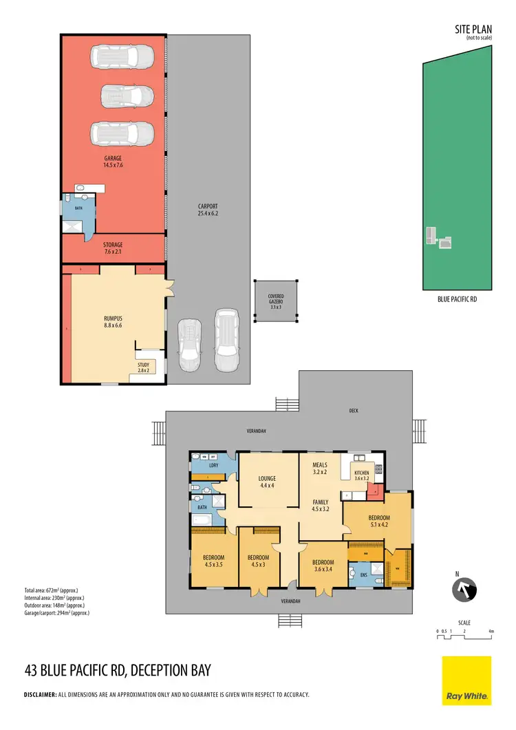 Floorplan of Homely house listing, 43 Blue Pacific Road, Deception Bay QLD 4508