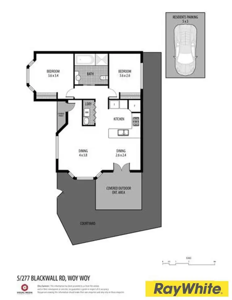 Floorplan of Homely villa listing, 5/277 Blackwall Road, Woy Woy NSW 2256