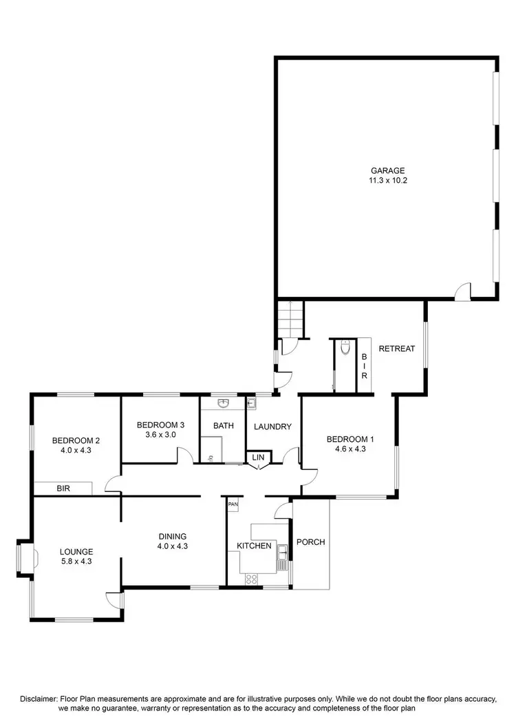 Floorplan of Homely house listing, 81 Wehl Street North, Mount Gambier SA 5290