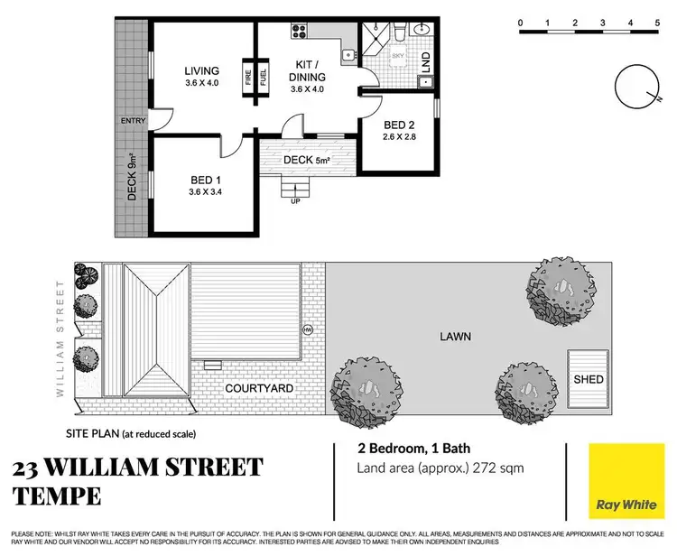 Floorplan of Homely house listing, 23 William Street, Tempe NSW 2044