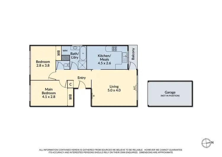 Floorplan of Homely apartment listing, 10/30 Blenheim Street, Balaclava VIC 3183