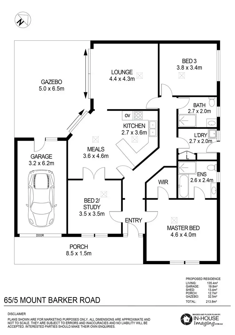 Floorplan of Homely house listing, 65/5 Mount Barker Road, Urrbrae SA 5064
