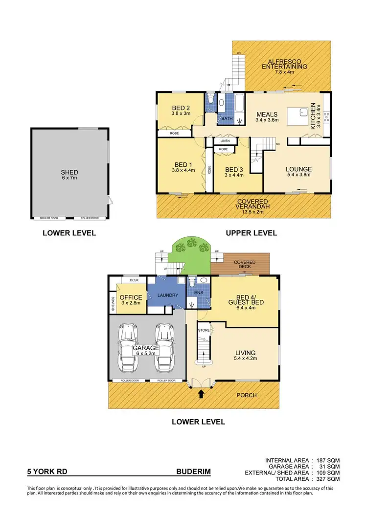 Floorplan of Homely house listing, 5 York Road, Buderim QLD 4556