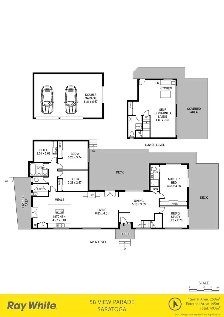 Floorplan of Homely house listing, 58 View Parade, Saratoga NSW 2251