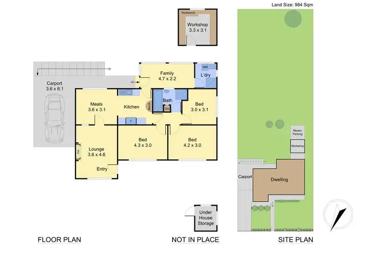 Floorplan of Homely house listing, 46 Alma Street, Lower Plenty VIC 3093