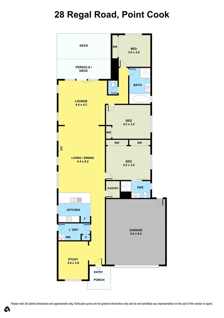 Floorplan of Homely house listing, 28 Regal Road, Point Cook VIC 3030