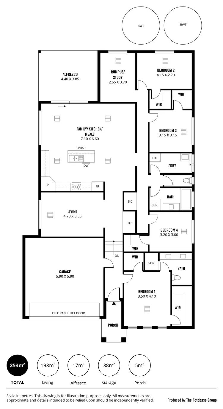 Floorplan of Homely house listing, 66 Aurora Circuit, Meadows SA 5201