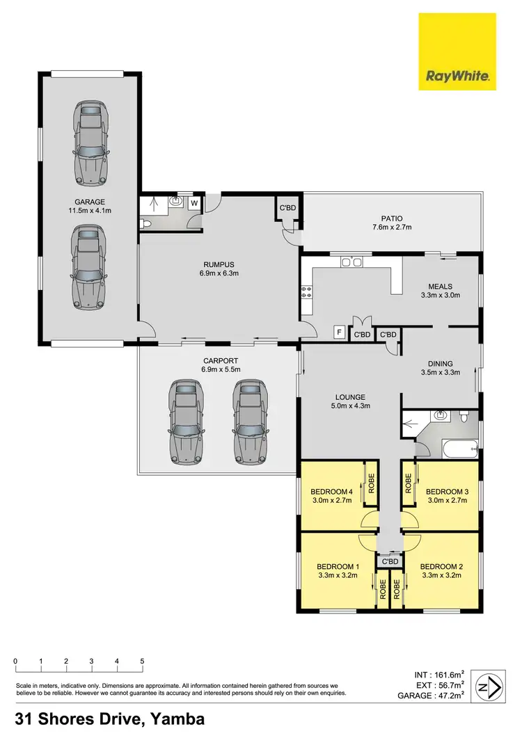 Floorplan of Homely house listing, 31 Shores Drive, Yamba NSW 2464