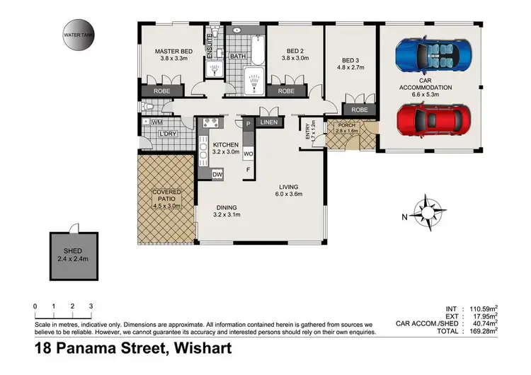 Floorplan of Homely house listing, 18 Panama Street, Wishart QLD 4122