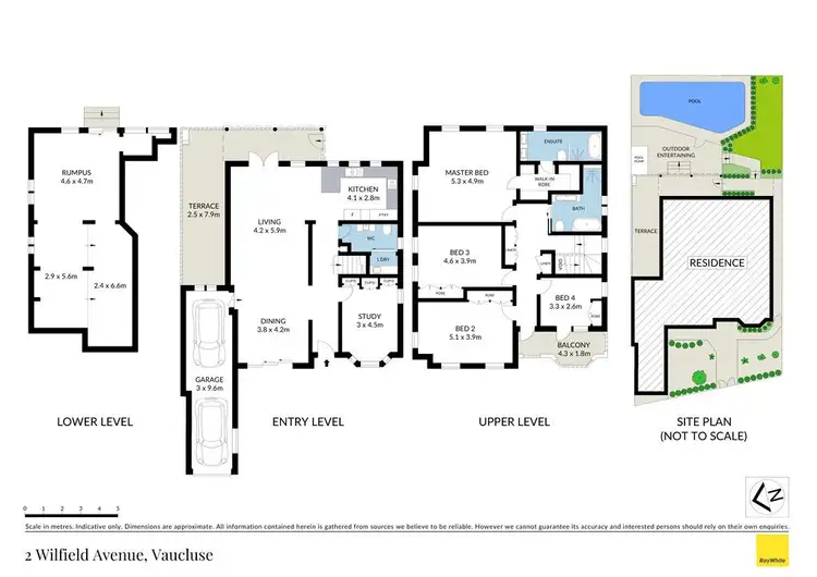 Floorplan of Homely house listing, 2 Wilfield Avenue, Vaucluse NSW 2030
