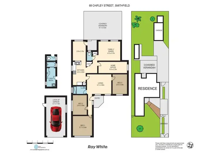 Floorplan of Homely house listing, 68 Chifley Street, Smithfield NSW 2164