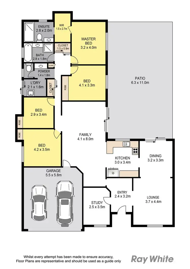 Floorplan of Homely house listing, 10 Leopard Tree Close, Bracken Ridge QLD 4017