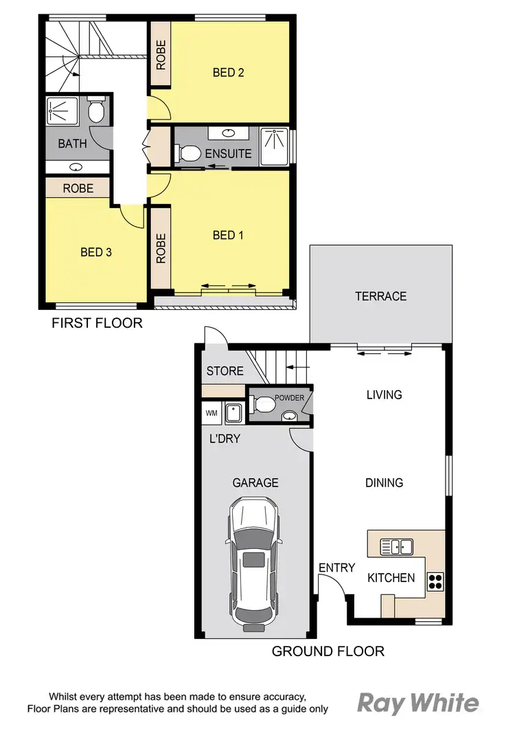 Floorplan of Homely townhouse listing, 16/47 Gawler Crescent, Bracken Ridge QLD 4017