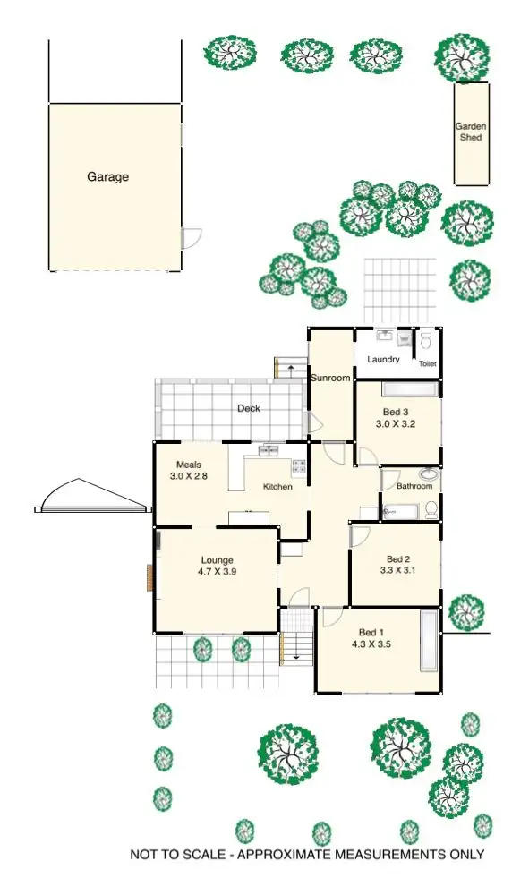 Floorplan of Homely house listing, 181 Anzac Avenue, Seymour VIC 3660