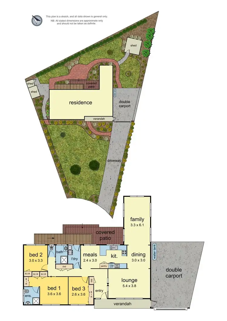 Floorplan of Homely house listing, 22 Penrose Court, Croydon North VIC 3136