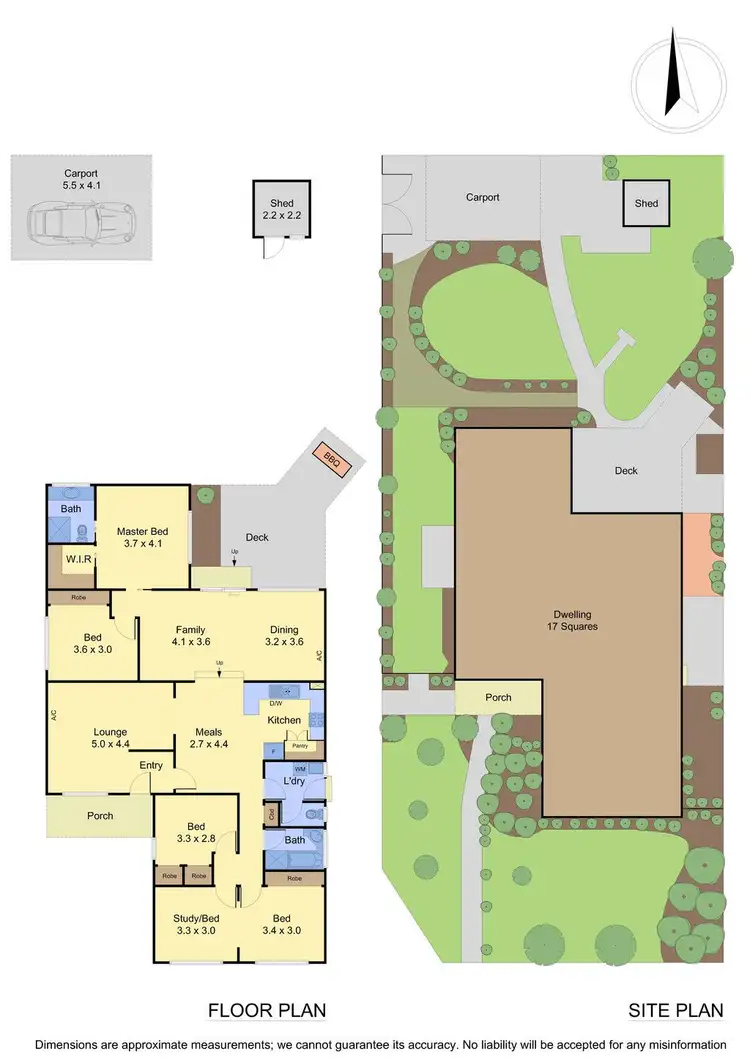 Floorplan of Homely house listing, 17 Eildon Parade, Rowville VIC 3178