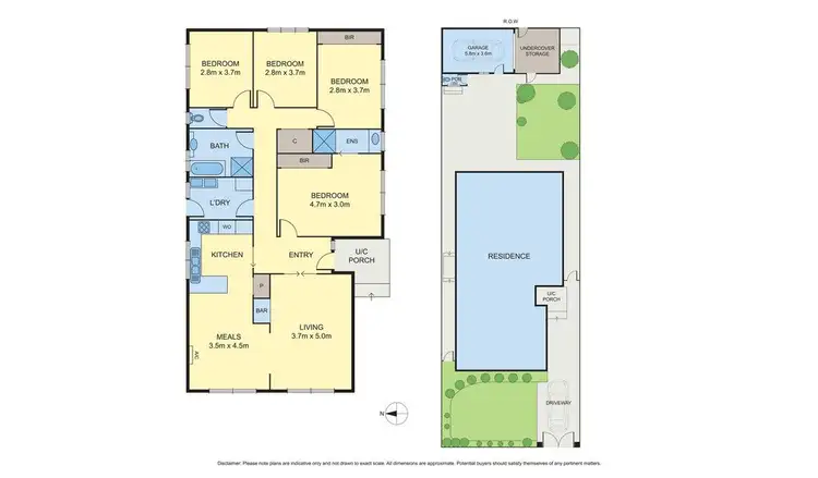 Floorplan of Homely house listing, 12 Barrow Street, Coburg VIC 3058